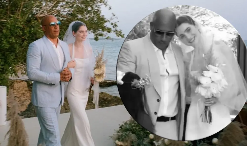 La hija de Paula Walker compartió un video en el que se le ve abrazando a Vin Diesel. Foto: composición Instagram @meadowwalker