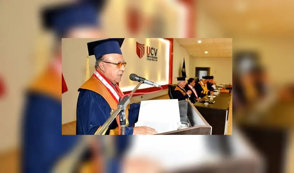 Fue reconocido este año por el Colegio de Abogados de La Libertad como el Abogado del Bicentenario. Foto: ElLider.pe