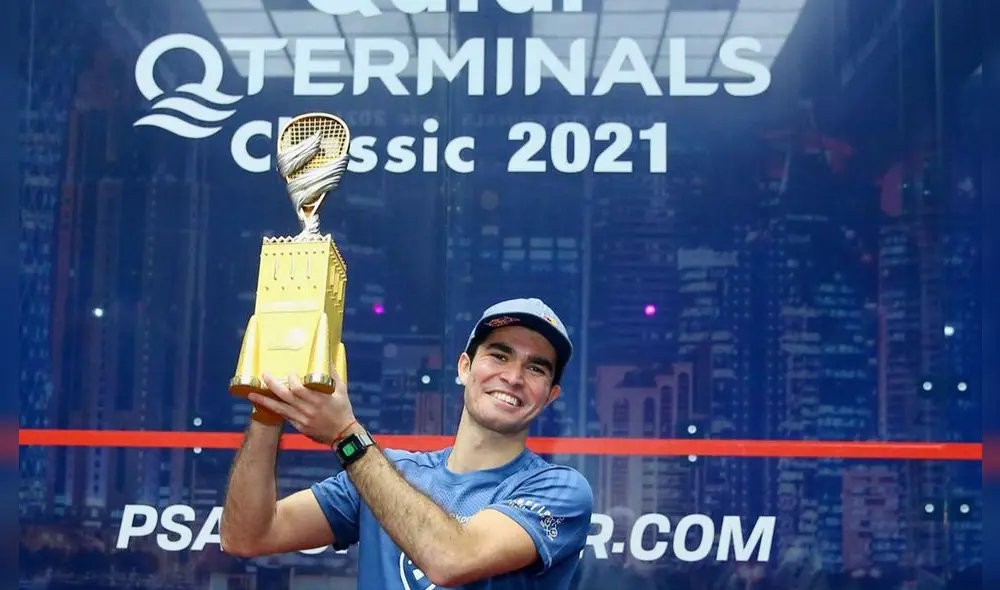 Diego Elías sumó el noveno título de su carrera deportiva. Foto: PSA