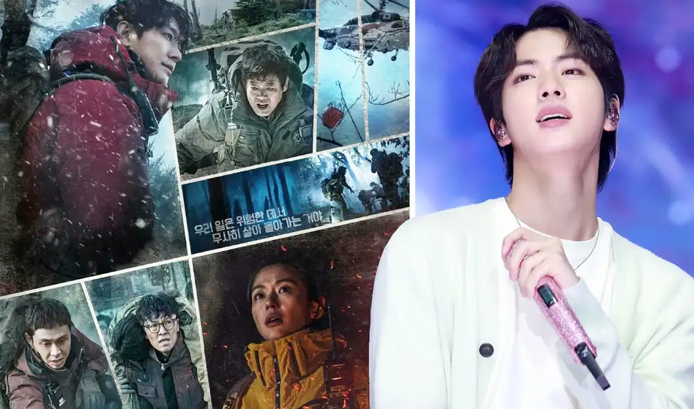 Seokjin, el integrante mayor de BTS, interpretará el tema principal del drama Jirisan. Foto: composición LR/tvN/Hybe Seokjin, el integrante mayor de BTS, interpretará el tema principal del drama Jirisan. Foto: composición LR/tvN/Hybe