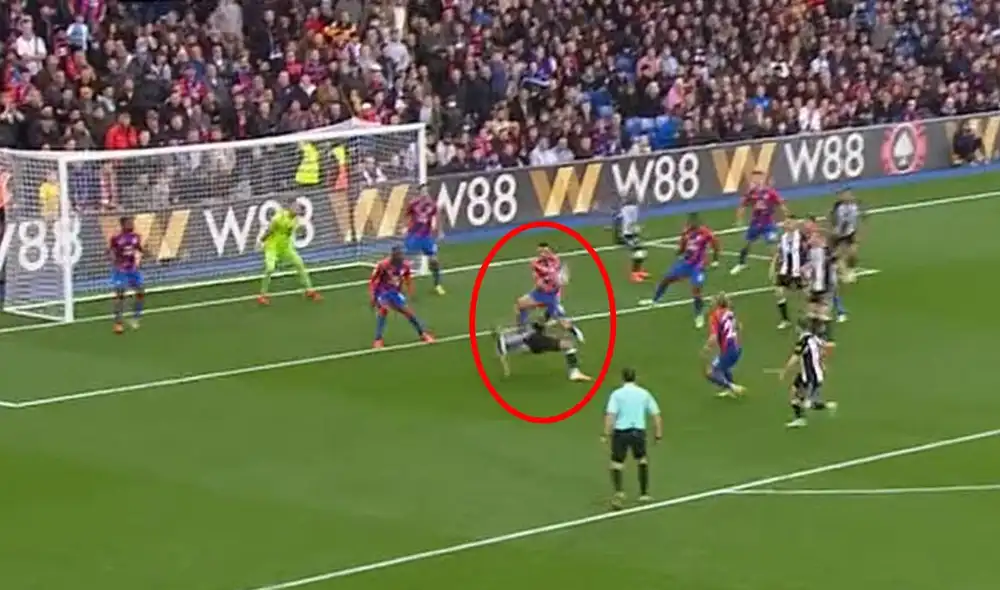 Newcastle volvió a empatar. Lleva nueve partidos sin ganar en la Premier League. Foto: captura ESPN