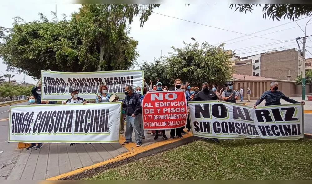 “Queremos que alcalde acepte tener diálogo con nosotros". Foto: Johann Klug/ URPI-LR