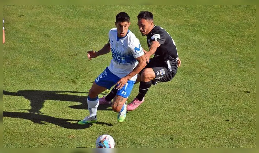 Colo Colo, equipo del peruano Gabriel Costa, buscará este domingo afianzarse en el primer lugar de la tabla frente a un rival directo. Foto: Twitter U. Católica.