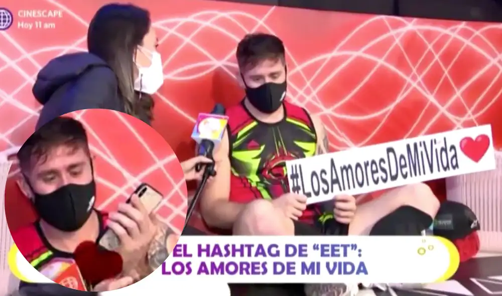 Pancho Rodríguez se avergonzó al ser preguntado a quienes considera los amores de su vida. Foto: Captura Estás en todas. Pancho Rodríguez se avergonzó al ser preguntado a quienes considera los amores de su vida. Foto: Captura Estás en todas.