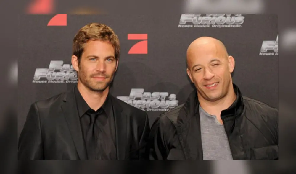 Vin Diesel es padrino de la hija de Paul Walker. Foto: EFE
