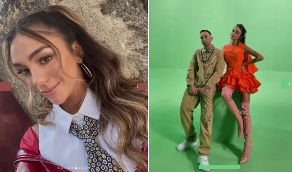 Luana Barron se luce junto a Justin Quiles en su nuevo videoclip. Foto: Luana Barron/Justin Quiles