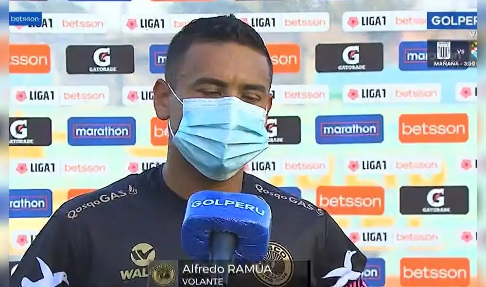 Alfredo Ramúa fue uno de los jugadores más desequilibrantes y tiro el centro para el gol de su equipo. Foto: captura Gol Perú