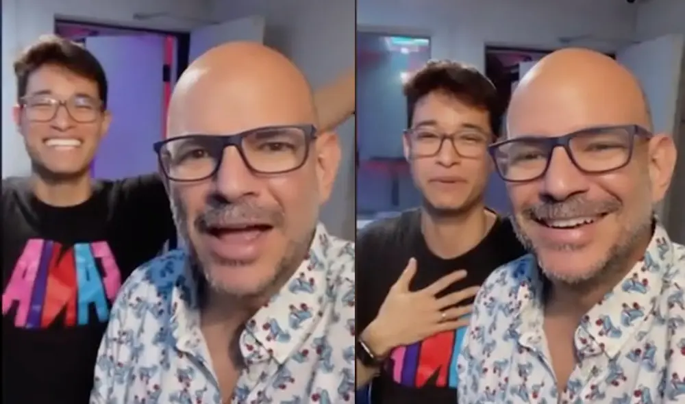 El exjurado de Yo soy Ricardo Morán protagonizó un hilarante momento junto a Tony Succar. Foto: composición / Instagram