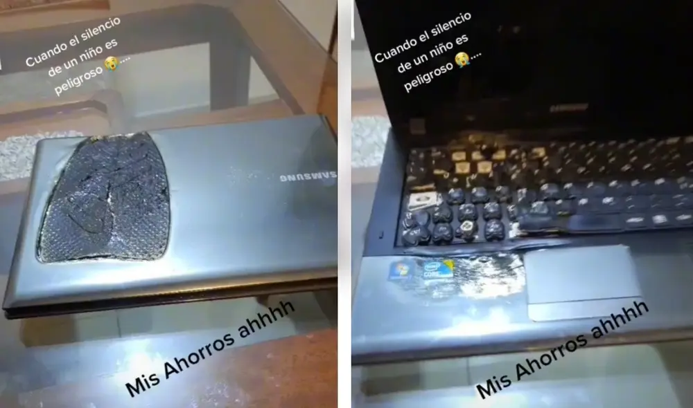 La mamá recalcó que su hija se encuentra bien a pesar del accidente. Foto: captura de TikTok La mamá recalcó que su hija se encuentra bien a pesar del accidente. Foto: captura de TikTok