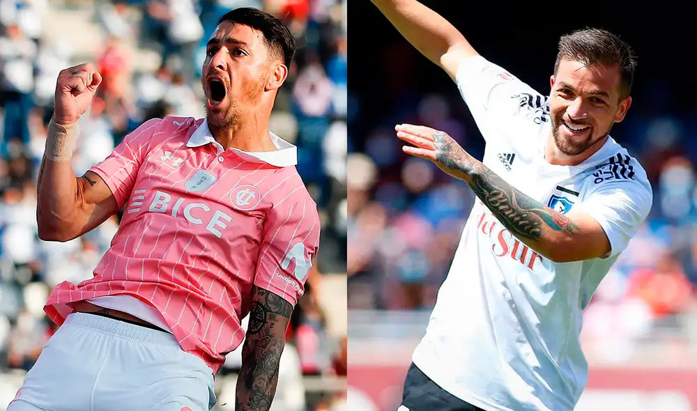 Fernando Zampedri y Gabriel Costa son figuras de sus equipos. Foto: composición/ Cruzados/ Colo-Colo