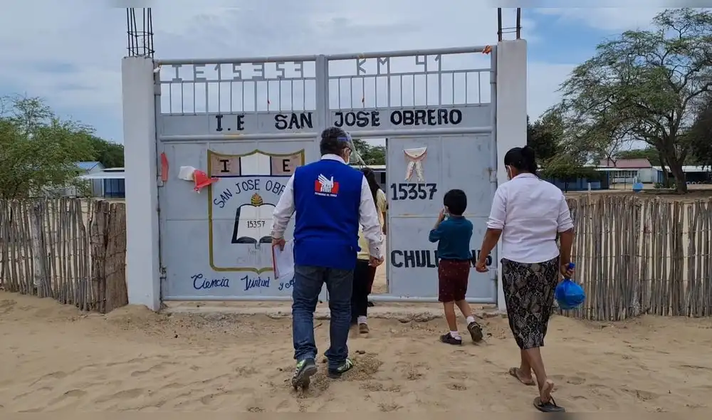 También se tomó conocimiento que la institución educativa tiene problemas de infraestructura. Foto: Defensoría del Pueblo