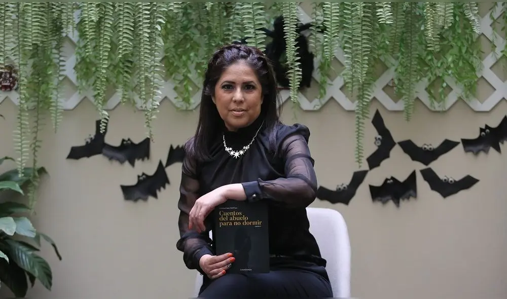 Cristina Luna del Pozo se estrena en la ficción con el libro “Cuentos del abuelo para no dormir". Fotografía: Gerardo Marin Cristina Luna del Pozo se estrena en la ficción con el libro “Cuentos del abuelo para no dormir". Fotografía: Gerardo Marin