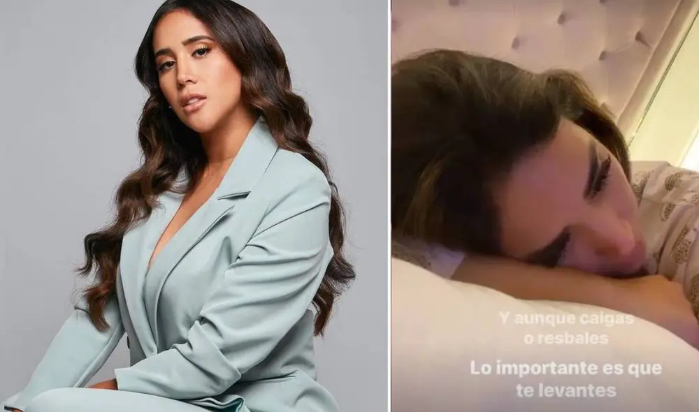 Melissa Paredes ya no figura como una de las integrantes de Reinas del show. Foto: composición/ Instagram