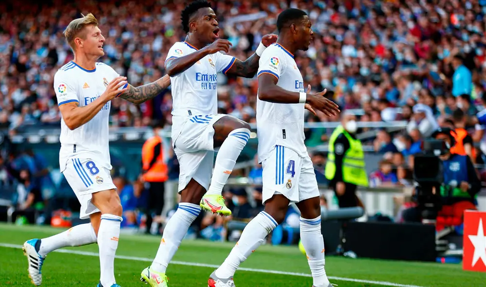 Real Madrid lleva cinco clásicos seguidos sin perder contra Barcelona. Foto: EFE