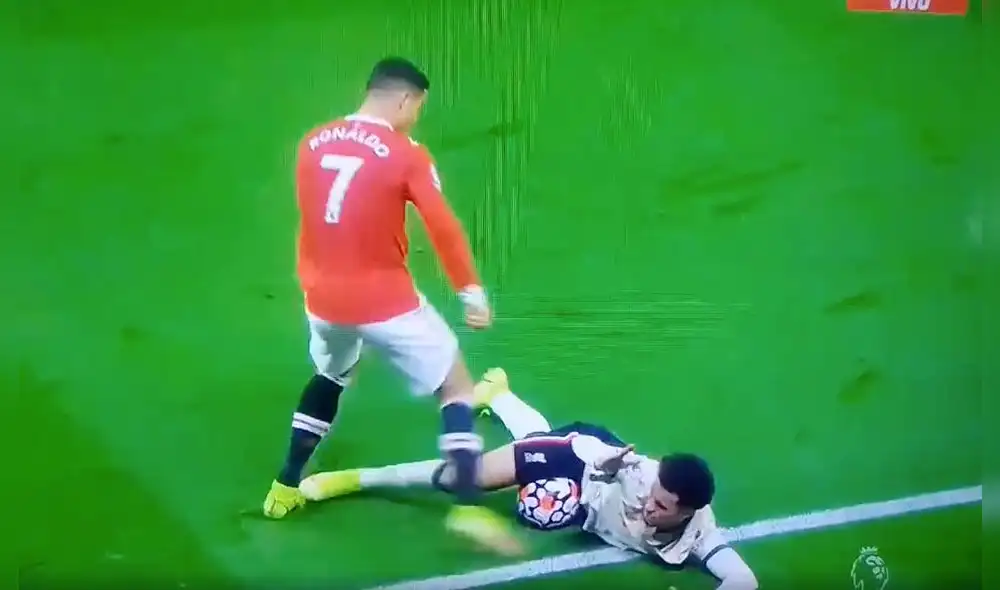 Cristiano Ronaldo disputa su segunda etapa como jugador del Manchester United. Foto: captura ESPN