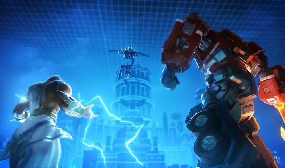 Los dioses se juntan con los personajes de Transformers para disputar batallas épicas. Foto: captura de YouTube.