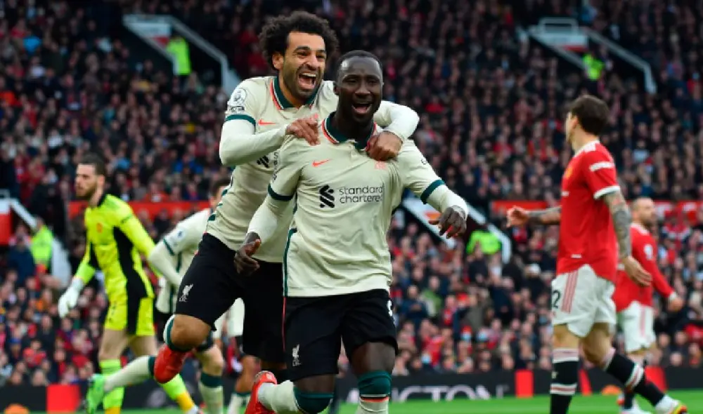 Los Reds se fueron al descanso ganando 4-0 con tantos de Salah, Jota y Keita. Foto: EFE Los Reds se fueron al descanso ganando 4-0 con tantos de Salah, Jota y Keita. Foto: EFE