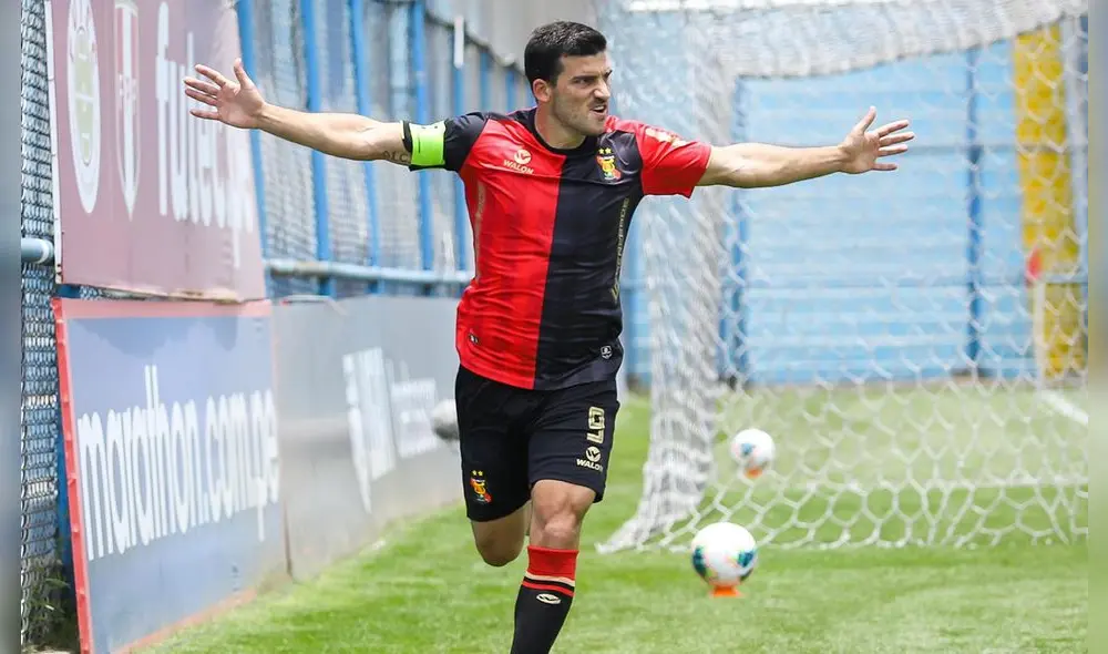 Bernardo Cuesta puso el tercero para los arequipeños. Foto: Liga 1 Bernardo Cuesta puso el tercero para los arequipeños. Foto: Liga 1