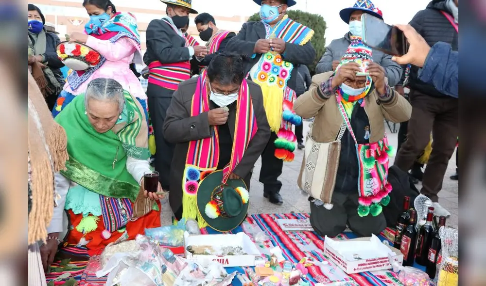 Alcaldes David Sucacahua encabezó las principales actividades de Juliaca. Foto: Municipalidad de San Román