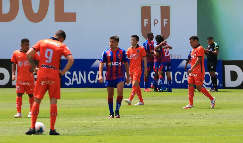 César Vallejo vs. Alianza Universidad se fueron al descanso en 2-1. Foto: @LigaFutProf/Twitter César Vallejo vs. Alianza Universidad se fueron al descanso en 2-1. Foto: @LigaFutProf/Twitter