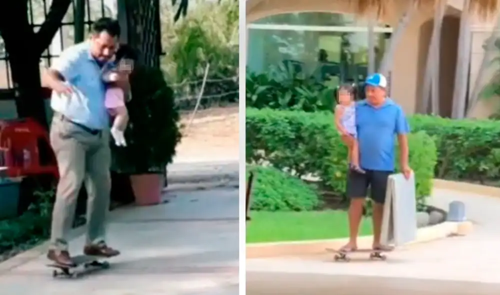 Luego de enterarse de la existencia del video, la joven madre decidió subirlo a las redes. Foto: captura de TikTok