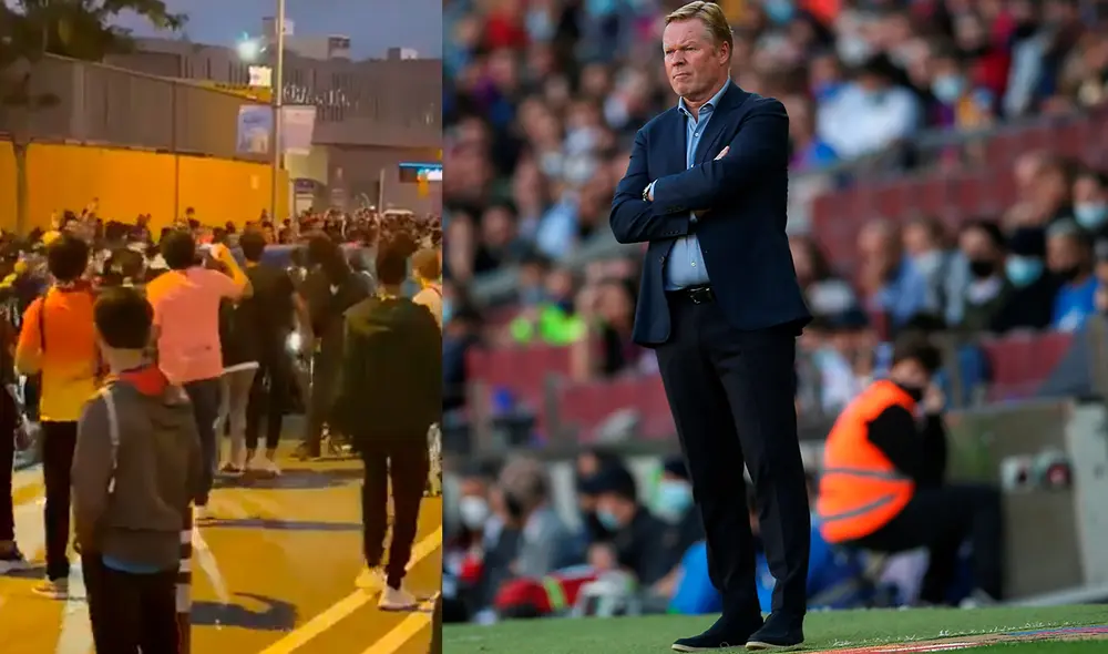 Ronald Koeman dirige al Barza desde la temporada pasada. Foto: composición/captura de ESPN/ EFE