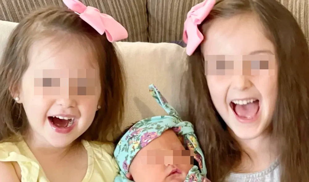 Las tres hermanas se volvieron famosas en las redes sociales. Foto: captura de Facebook