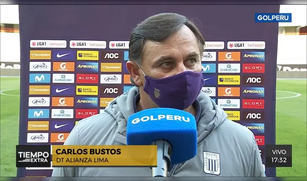 Carlos Bustos indicó que no alineará a algunos futbolistas en la última fecha del torneo peruano. Foto: GolPerú
