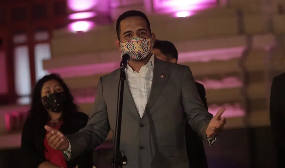 Elvis Vergara contó que la bancada de Acción Popular tendrá una reunión antes de la exposición de Mirtha Vásquez en el Congreso. Foto: Gerardo Marín/La República