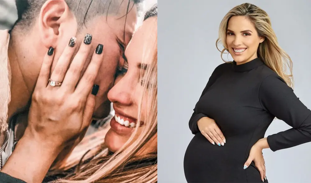 La hija de Jessica Newton está próxima a dar a luz a su primer bebé. Foto: composición captura Instagram Cassandra Sánchez.