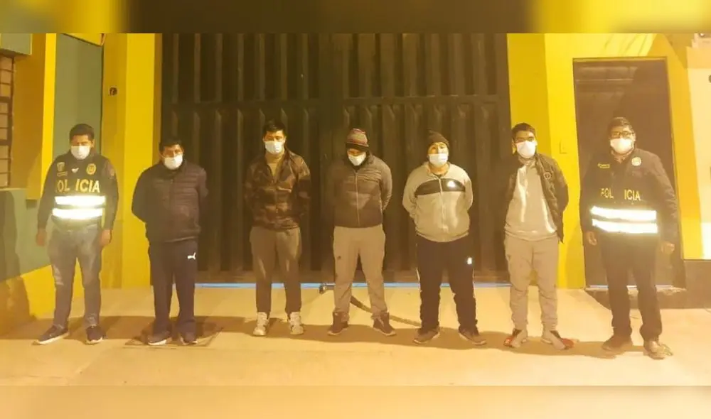 Implicados en transporte de droga asumirán 18 meses de prisión preventiva. Foto: Depincri Juliaca