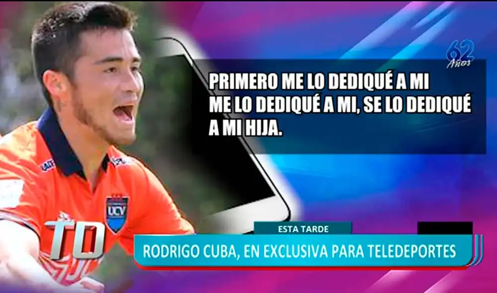 Rodrigo Cuba rompió la racha de dos años sin anotar en la Liga 1. Su último gol fue con Alianza en 2019. Foto: captura video Teledeportes Rodrigo Cuba rompió la racha de dos años sin anotar en la Liga 1. Su último gol fue con Alianza en 2019. Foto: captura video Teledeportes