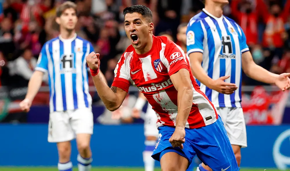 Luis Suárez está disputando su segunda temporada con el Atlético de Madrid. Foto: EFE
