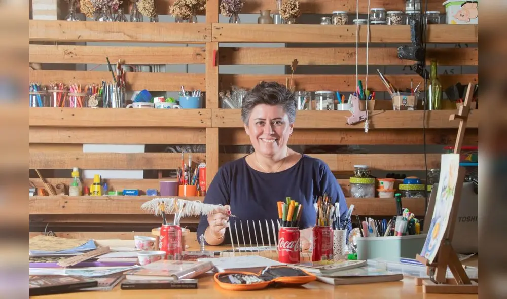 Rosa Carrasco Zuleta, presidenta de la  Asociación Peruana de Caligrafía-Caligráfica.