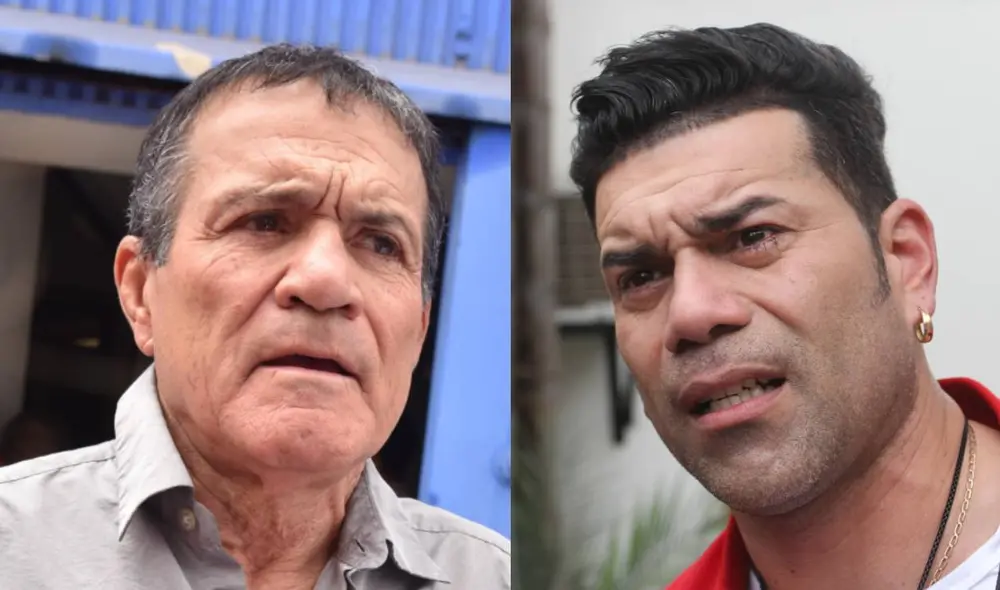 Miguel 'Chato' Barraza apenado por escándalos entre Carlos 'Tomate' Barraza y Vanessa López. Foto: composición/ La República