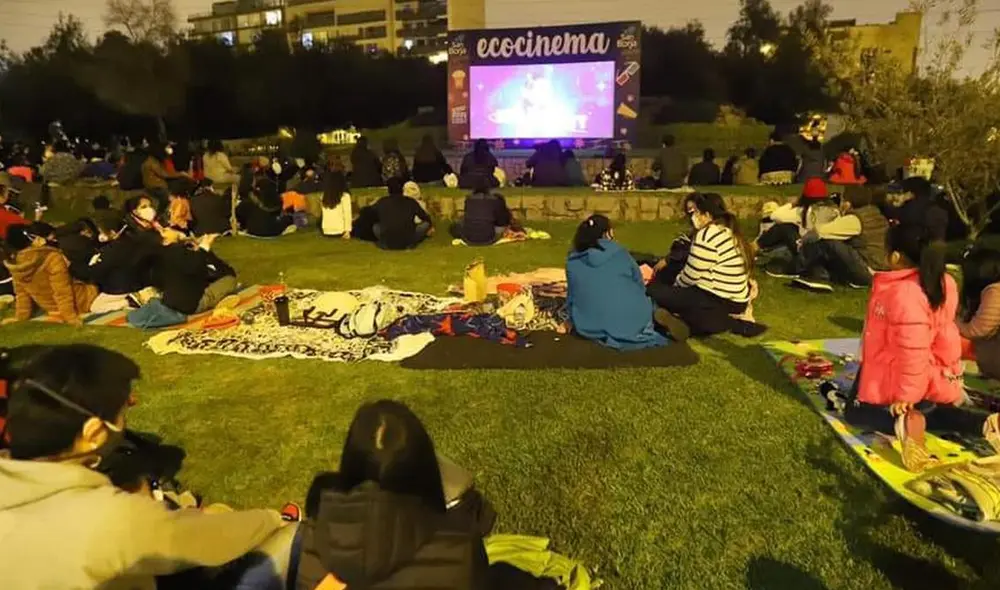 Cinepark de San Borja es gratuito y se organiza todos los sábados. Foto: Municipalidad de San Borja