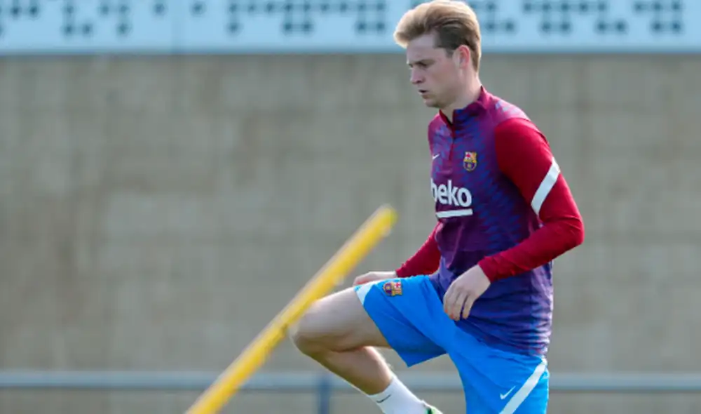 Frenkie De Jong participó en la derrota del FC Barcelona ante el Real Madrid por LaLiga. Foto: AFP