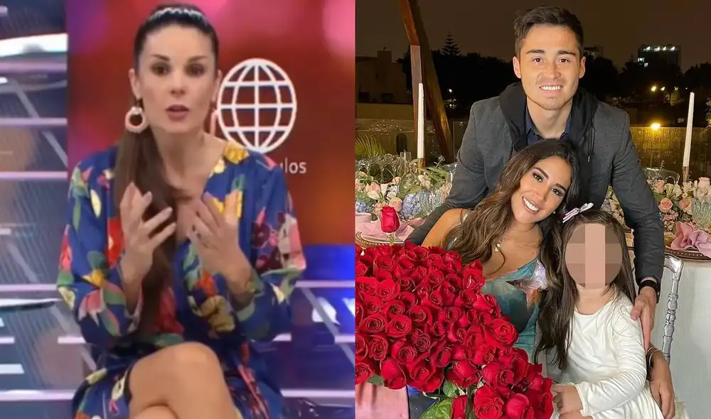 Rebeca Escribens aconseja a Melissa Paredes y Rodrigo 'Gato' Cuba llevar una relación cordial pese a separación. Foto: composición/ captura de América TV/ Instagra