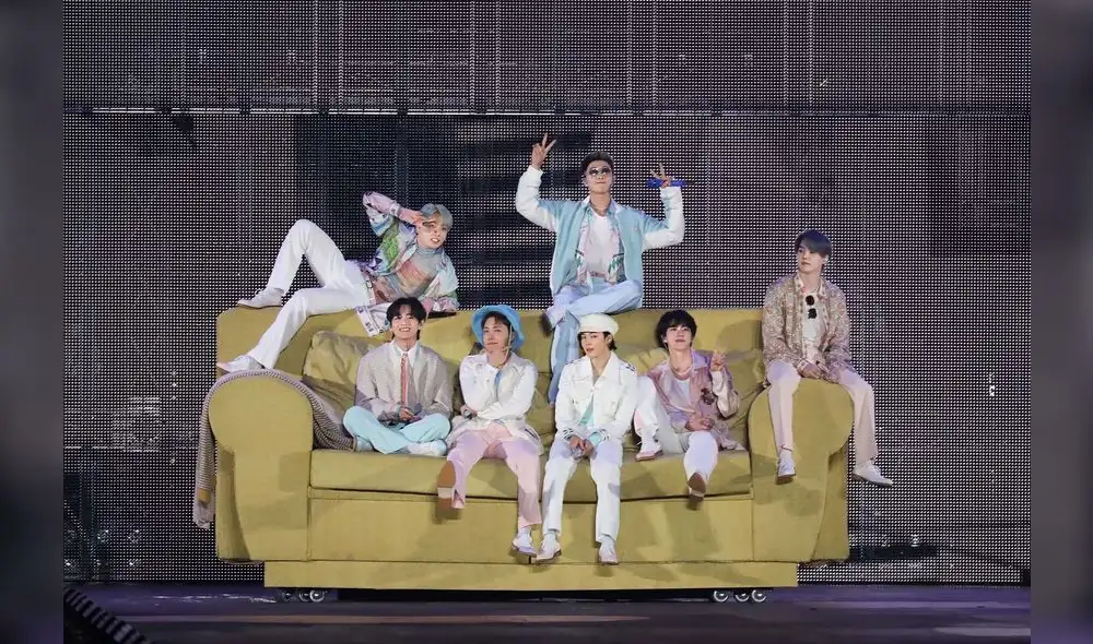 El concierto ONLINE más esperado de BTS, Permission to dance on stage. Foto: HYBE