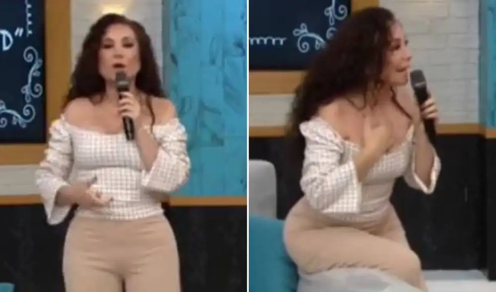 Janet Barboza y Jean Paul Strauss iniciaron un romance el 2012. Foto: captura América TV Janet Barboza y Jean Paul Strauss iniciaron un romance el 2012. Foto: captura América TV