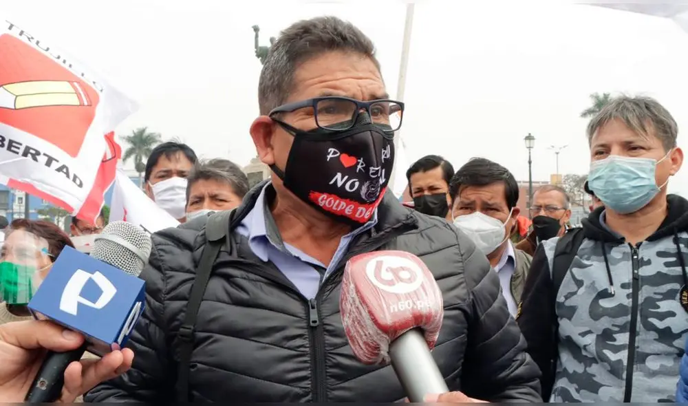 Rumaldo Viera en contra del voto de confianza. Foto: Steffano Palomino Rumaldo Viera en contra del voto de confianza. Foto: Steffano Palomino