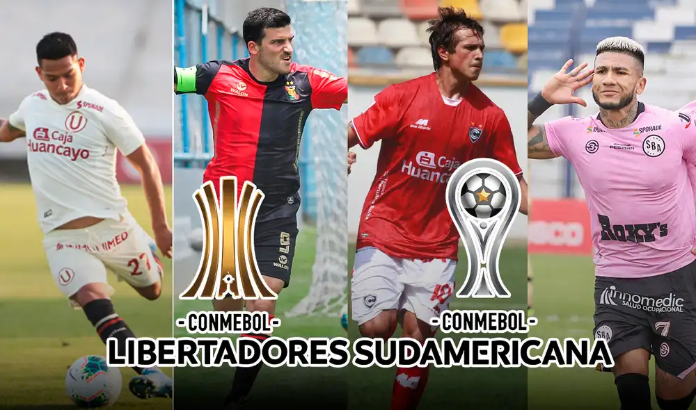 Liga 1: seis equipos lucharán por los cupos de Copa Libertadores y Copa Sudamericana. Foto: composición/La República