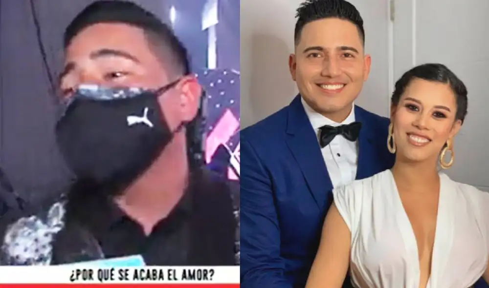 Pedro Loli declara ante América hoy luego de su presentación en Reinas del show. Foto: composición/ captura de América TV/ Instagram