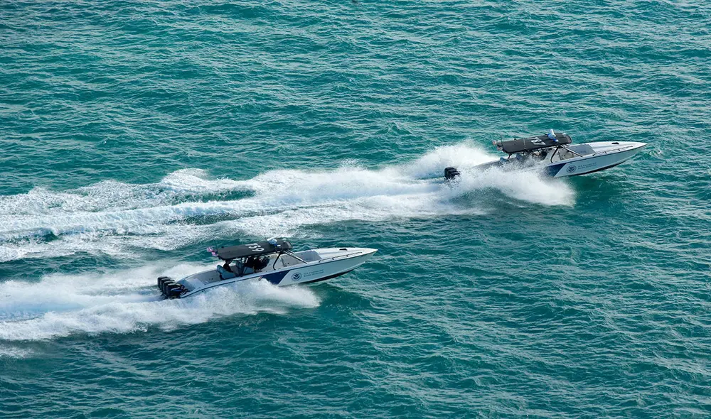 La confiscación se efectuó frente a las costas de Cabo Cañaveral, en Florida. Foto: CBP/referencial La confiscación se efectuó frente a las costas de Cabo Cañaveral, en Florida. Foto: CBP/referencial
