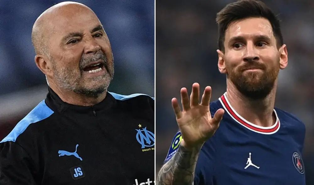 Sampaoli y Messi trabajaron juntos por última vez en el 2018 con la selección argentina. Foto: composición AFP