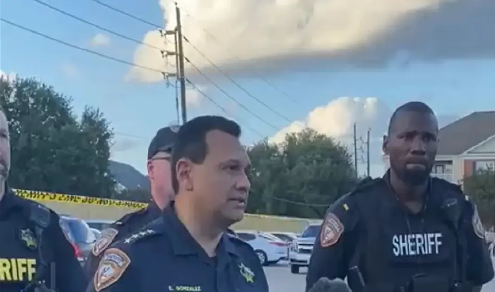 Autoridades de Estados Unidos calificaron esta situación como "trágica". Foto: captura de video de Twitter/@HCSOTexas Autoridades de Estados Unidos calificaron esta situación como "trágica". Foto: captura de video de Twitter/@HCSOTexas