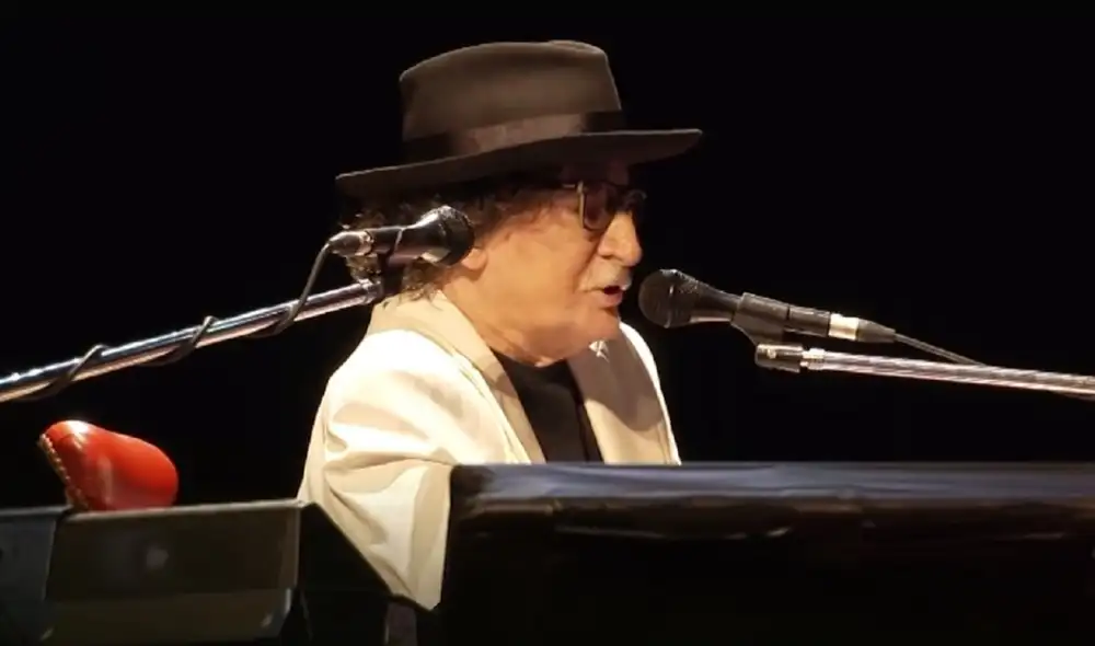 Charly García participa en concierto por su cumpleaños. Foto: Yputube Televisión Pública.