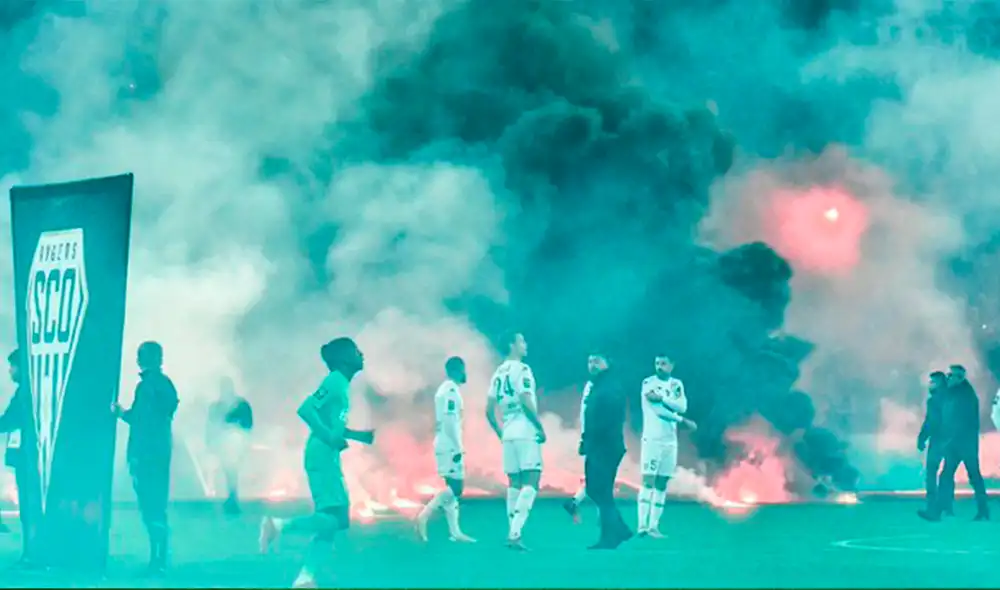 Saint-Étienne es colero absoluto de la Ligue 1. Foto: AFP