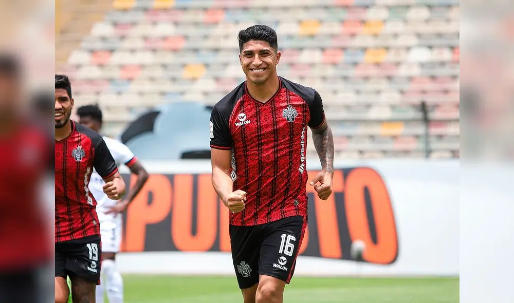 Iberico tiene 13 goles con Melgar en su mejor temporada Foto: Liga 1 Iberico tiene 13 goles con Melgar en su mejor temporada Foto: Liga 1
