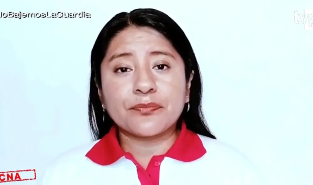 Nieves Limachi fue secretaria regional general de Tacna desde 2012 hasta 2014. Foto: captura de TV Perú Nieves Limachi fue secretaria regional general de Tacna desde 2012 hasta 2014. Foto: captura de TV Perú